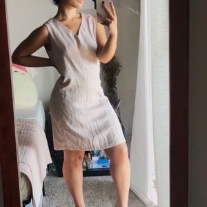 Dusty rose pink vintage  dress